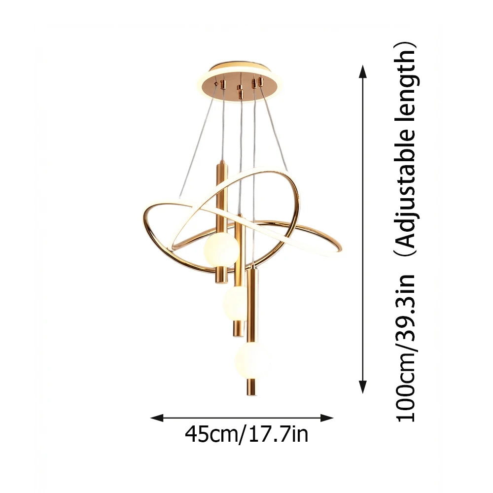 Lollipop LED Pendant Light With Three Lighting Modes