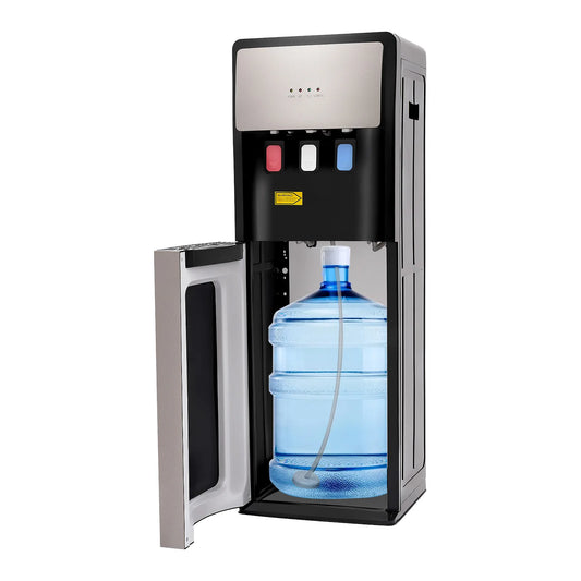 US 110V Bottom-Loading Hot Cold Water Dispenser 500W